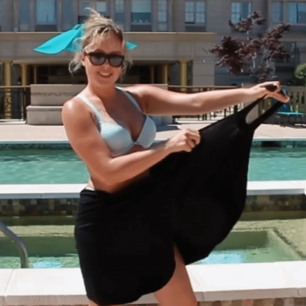 Swim shop wrap dress